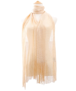 Solid Color Scarf SF400064 LIGHT TAN